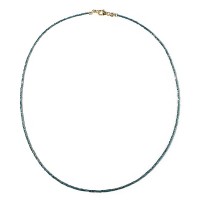 Collier en or et Diamant bleu