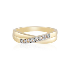 Bague en argent et Diamant I3 (J)