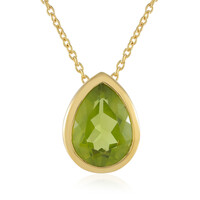 Collier en argent et Péridot