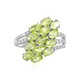 Bague en argent et Péridot