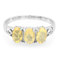 Bague en argent et Opale de Feu