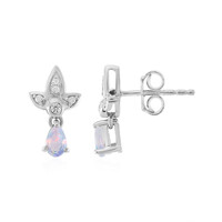 Boucles d'oreilles en argent et Opale Welo