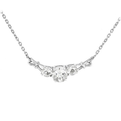 Collier en argent et Pétalite