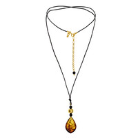 Collier en argent et Ambre baltique