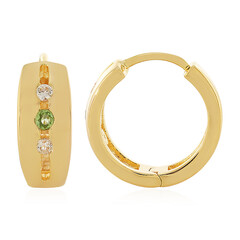 Boucles d'oreilles en argent et Tourmaline
