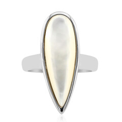 Bague en argent et Nacre