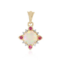 Pendentif en or et Opale Welo