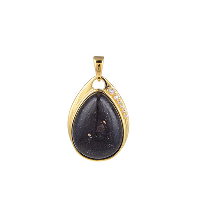Pendentif en argent et Opale du Honduras