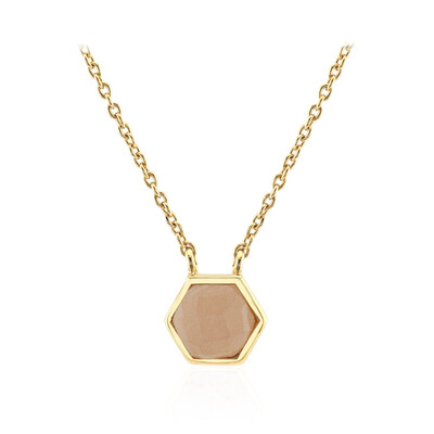 Collier en argent et Aventurine rouge