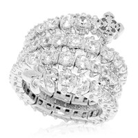 Bague en argent et Zircon (Dallas Prince Designs)