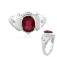 Bague en argent et Rubis de Bemainty