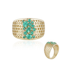 Bague en or et Emeraude de Colombie (Ornaments by de Melo)