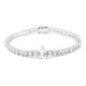 Bracelet en argent et Topaze blanche
