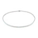 Collier en argent et Quartz Rayon de Lune