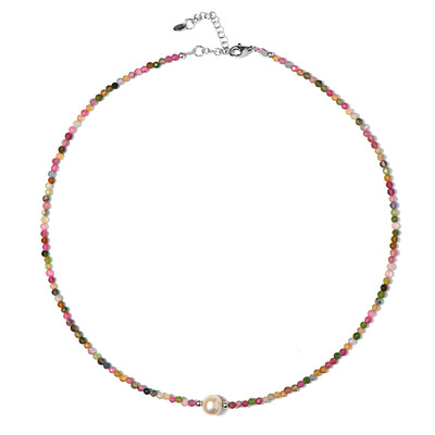 Collier en argent et Perle Keshi