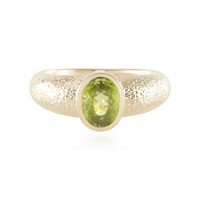 Bague en or et Sphène (de Melo)