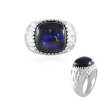Bague en argent et Opale Mezezo