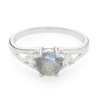 Bague en argent et Spectrolite