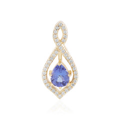 Pendentif en argent et Tanzanite