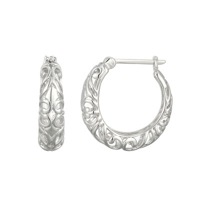 Boucles d'oreilles en argent