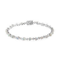 Bracelet en argent et Opale Welo