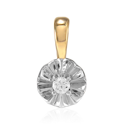 Pendentif en argent et Diamant SI2 (G) (Annette)