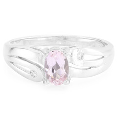 Bague en argent et Topaze impériale de Katlang