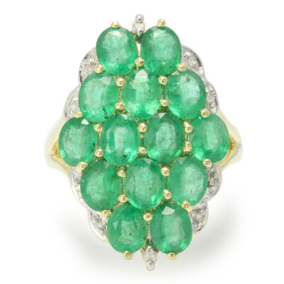 Bague en argent et Emeraude de Nova Era