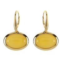 Boucles d'oreilles en argent et Ambre baltique