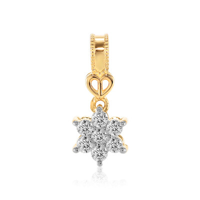 Pendentif en or et Diamant IF (D) (Annette)