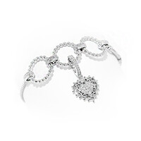 Bracelet en argent et Zircon (Dallas Prince Designs)