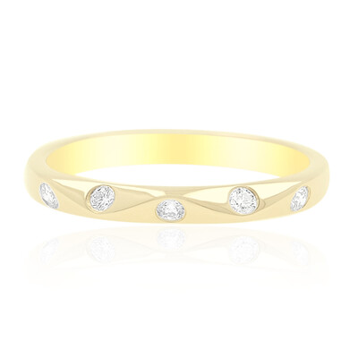 Bague en or et Diamant Flawless (F) (LUCENT DIAMONDS)