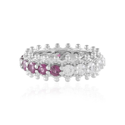 Bague en argent et Grenat Rhodolite (Dallas Prince Designs)