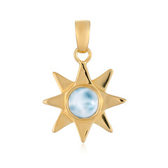 Pendentif en argent et Larimar