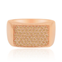 Bague en or et Diamant rose de France SI1 d'Argyle 