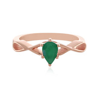 Bague en argent et Emeraude de Socoto