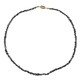 Collier en argent et Diamant noir (Adela Silber)
