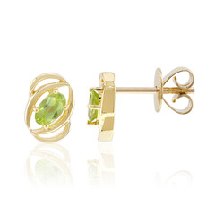 Boucles d'oreilles en or et Sphène de Capelinha