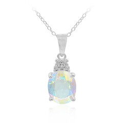 Collier en argent et Topaze Rayon de Lune