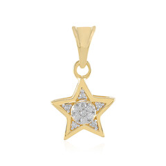 Pendentif en argent et Diamant I2 (I)
