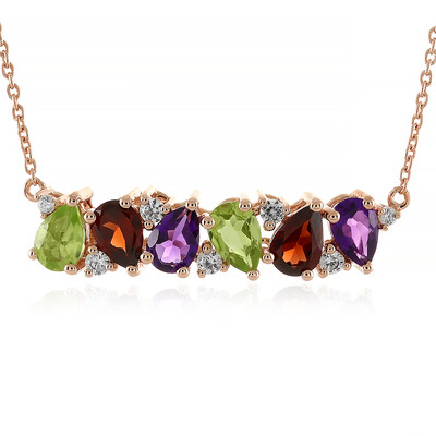 Collier en argent et Péridot