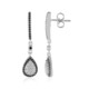 Boucles d'oreilles en argent et Zircon