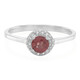 Bague en argent et Grenat de Malaya