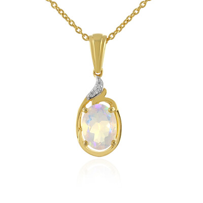 Collier en argent et Opale Welo