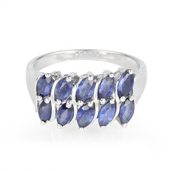 Bague en argent et Saphir du Laos