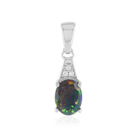 Pendentif en argent et Opale Mezezo