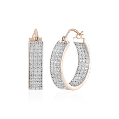 Boucles d'oreilles en argent et Zircon