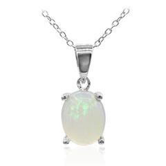 Collier en argent et Opale Welo