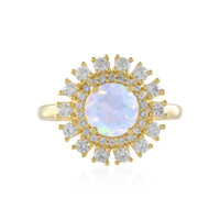 Bague en argent et Opale Welo