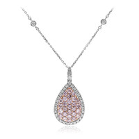 Collier en or et Diamant rose I1 (CIRARI)
